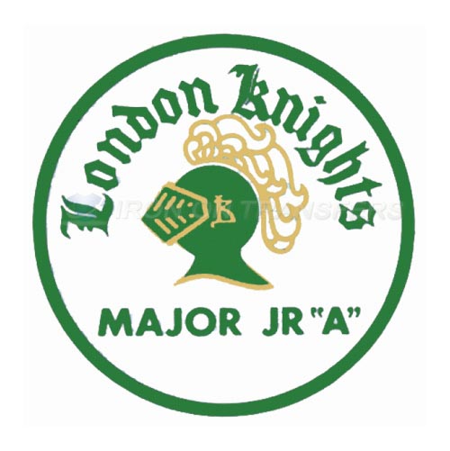 London Knights Iron-on Stickers (Heat Transfers)NO.7345